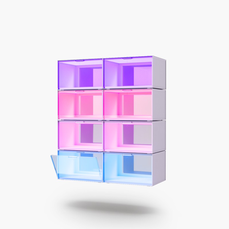 Nanoleaf expo led display case